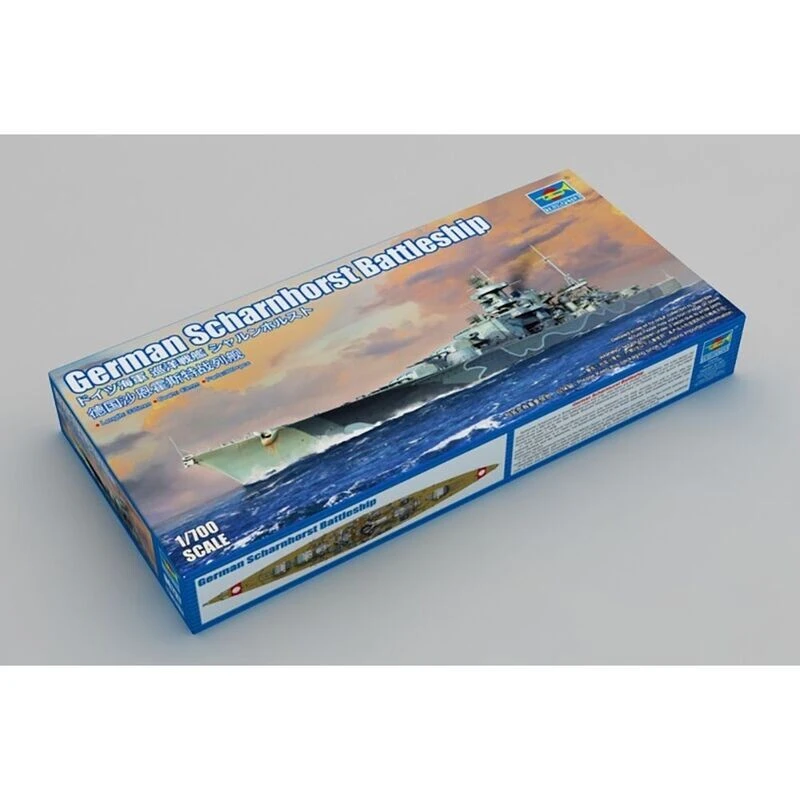 Trumpeter 06737 German Battleship Scharnhorst Model Kit 1:700 Scale 2 Trumpeter 06737 German Battleship Scharnhorst Model Kit 1:700 Scale - Image 2