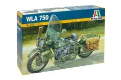 Italeri 7401 WLA 750 U.S. Motorcycle Model Kit 1:9 Scale