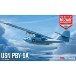 Academy 12573 USN PBY-5A "Battle Of Midway" Model Kit 1:72 Scale