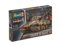 Revell 03249 Tiger II Ausf.B (Henschel Turret) Model Kit 1:35 Scale