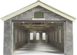 Metcalfe PO337 OO/HO Scale Settle/Carlisle Double Track Engine Shed Card Kit -Model World Shop 3721609742