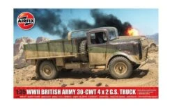 Airfix A1380 WWII British Army 30-cwt 4x2 GS Truck Model Kit 1:35 Scale